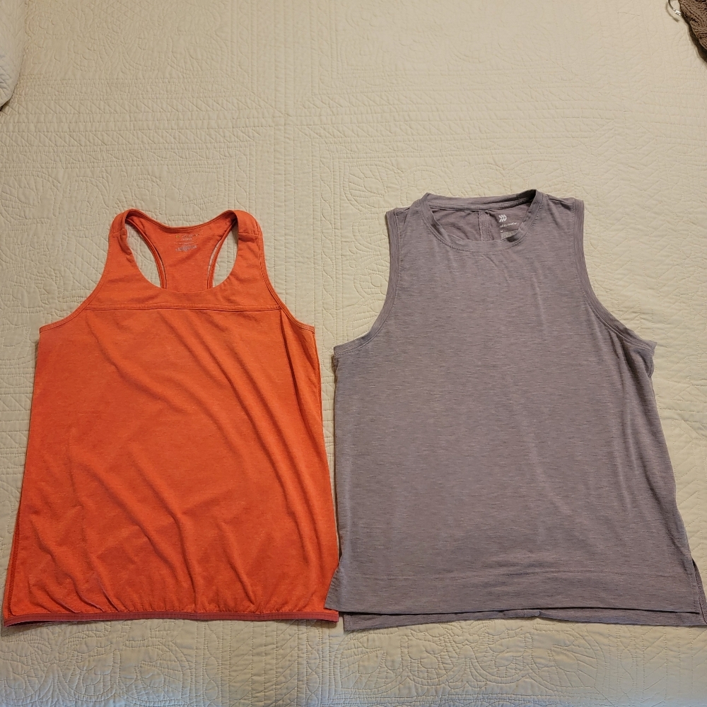 Women's Athletic Tank Top Set Sz M